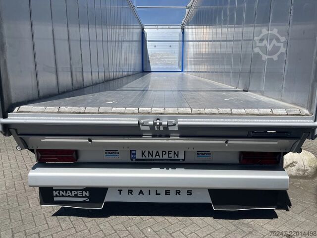 Moving floor Knapen Trailers K100 - 92m3 Zijwandbeschermzeil 10mm *huren / l...
