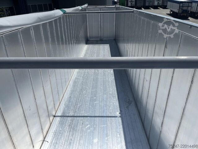 Moving floor Knapen Trailers K100 - 92m3 Zijwandbeschermzeil 10mm *huren / l...