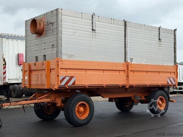 Dreiseitenkipper Anhänger KÄSSBOHRER 3 - Seiten Kipper Blattfederung + Zusatzaufbau