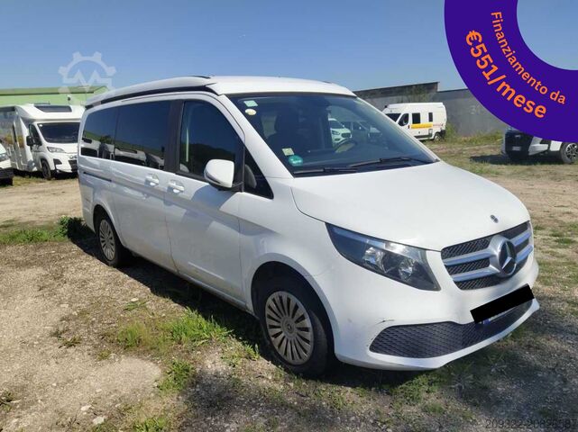 Wohnwagen/Wohnmobil Mercedes Marco Polo 250d | 2 Posti Letto | Cucina + Tetto Sollevabi