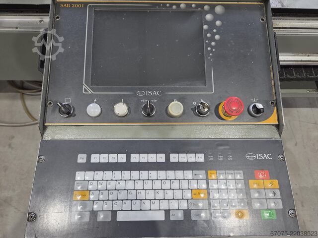 Double miter saw emmegi twin electra 550