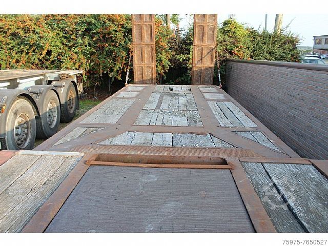 Tieflader Baumaschinen  rimorchio carrellone rampe ribassato Ctc