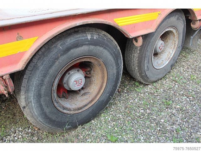 Tieflader Baumaschinen  rimorchio carrellone rampe ribassato Ctc