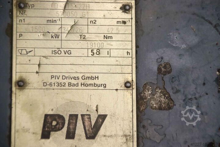 Getriebe 34,7 :1 PIV Drives D-315-22H
