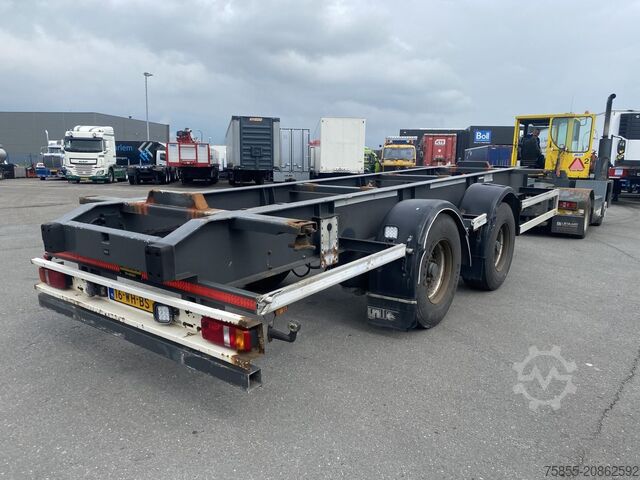 Containertransport DRACO MCS 218 Container Trailer / 2 Axle / BPW / Drum...