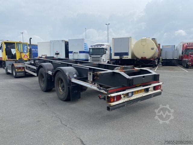 Containertransport DRACO MCS 218 Container Trailer / 2 Axle / BPW / Drum...