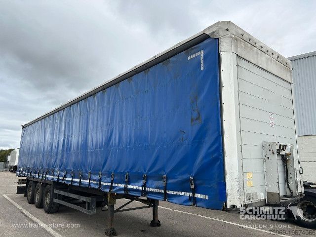 Open semitrailer with tarp Schmitz Cargobull Curtainsider Euroliner