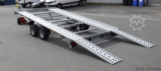 Autotransporter Anhänger HUMBAUR Autotranporter, Baumaschinentransporter