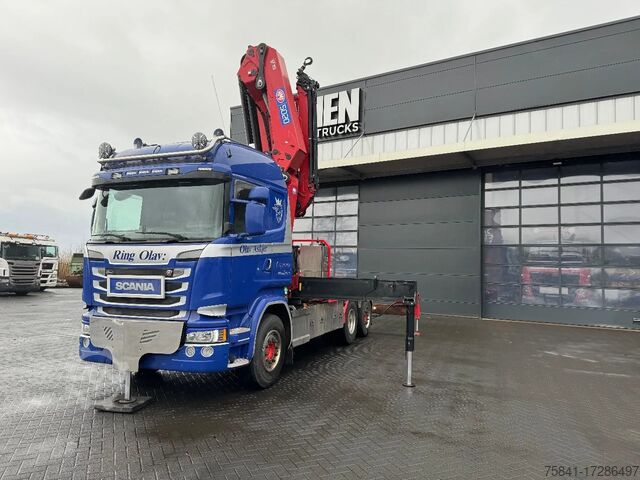 Scania R 450 LB 6x2 Euro 6 HMF 5020-K6 + JIB FJ 1000-K5 Scania R 450 LB 6x2 Euro 6 HMF 5020-K6 + JIB FJ 1000-K5