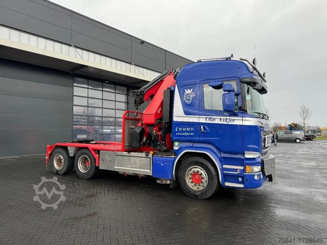 Scania R 450 LB 6x2 Euro 6 HMF 5020-K6 + JIB FJ 1000-K5 Scania R 450 LB 6x2 Euro 6 HMF 5020-K6 + JIB FJ 1000-K5