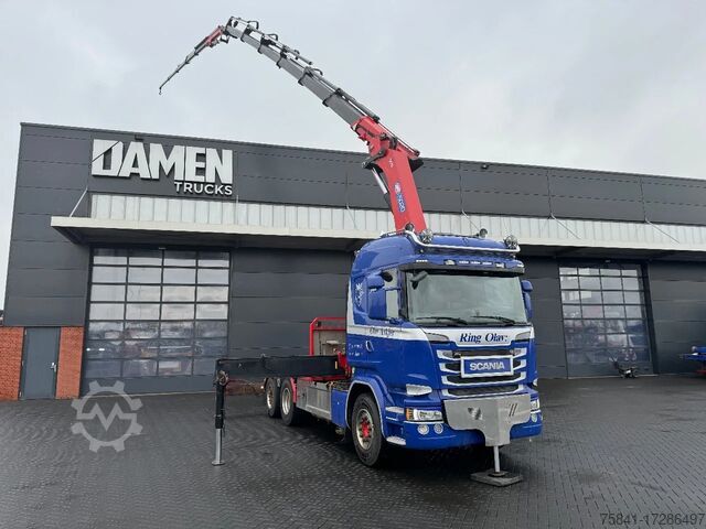 Scania R 450 LB 6x2 Euro 6 HMF 5020-K6 + JIB FJ 1000-K5 Scania R 450 LB 6x2 Euro 6 HMF 5020-K6 + JIB FJ 1000-K5
