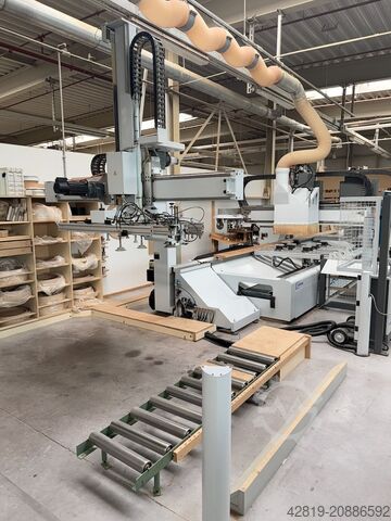 CNC Bearbeitungszentrum HOMAG BAZ 322 / 40 K with edge banding