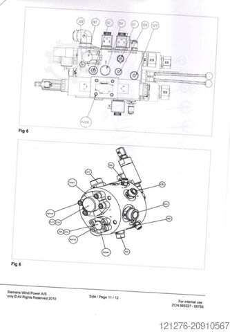 Blade block / distributor block Siemens ZCH 565227