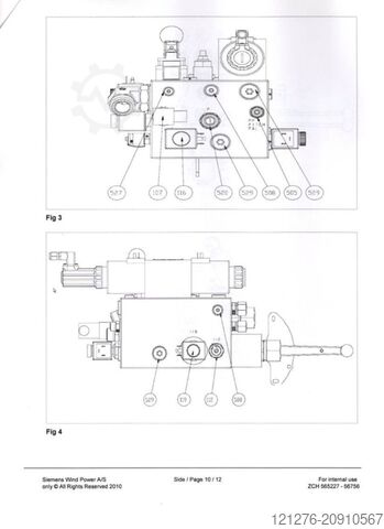 Blade block / distributor block Siemens ZCH 565227