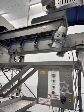 Salatqualitätsbewertung + Waschlinie Lynnmore + Raytec Salad grading, washing, drying line