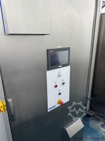 Salatqualitätsbewertung + Waschlinie Lynnmore + Raytec Salad grading, washing, drying line