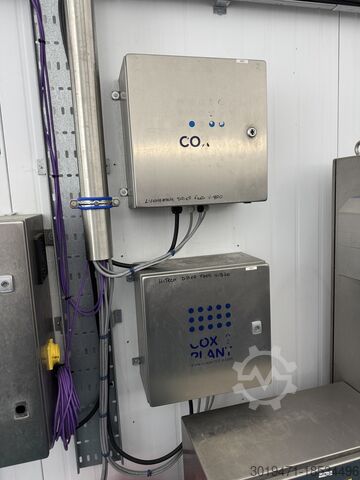 Salatqualitätsbewertung + Waschlinie Lynnmore + Raytec Salad grading, washing, drying line