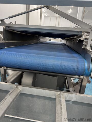 Salatqualitätsbewertung + Waschlinie Lynnmore + Raytec Salad grading, washing, drying line