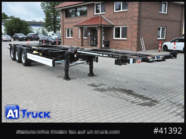 Swap body semitrailer KRONE SDC 27 eLTU5-2, 20/30/40/45, Multi, TÜV 07/2027
