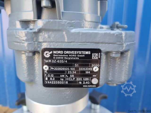 Stainless steel container with agitator Walther Pilot