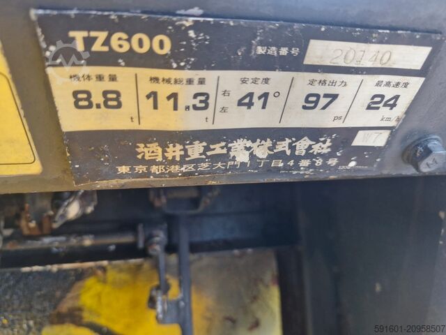 Gummiradwalze Sakai TZ600