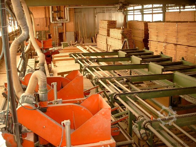 Mechanisation for planer and moulder JONAB KVH / BSH / 13 m