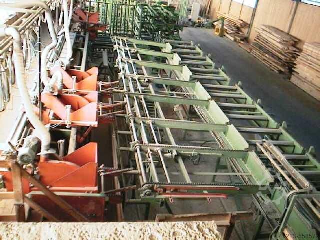 Mechanisation for planer and moulder JONAB KVH / BSH / 13 m