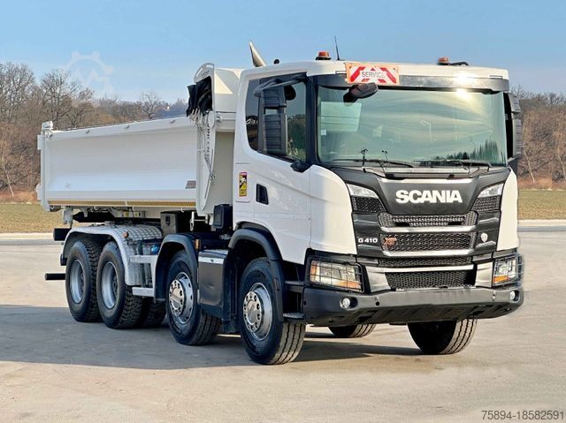 Tipper truck SCANIA G 410 * Kipper + BORDMATIC* TOPZUSTAND / 8x4