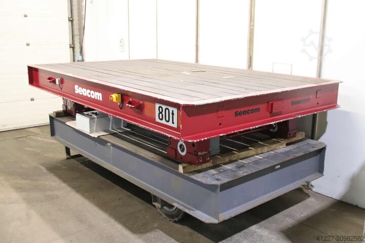 Gleiswagen 40 Tonnen mit Antrieb Seacom GWN 40t  4000 x 2500 mm