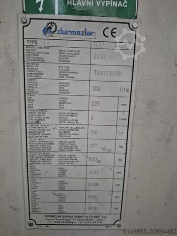 Durchlaufpresse DURMA HAP 40300