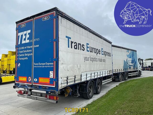 Sliding tarpaulins Vanhool 