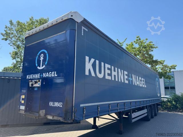 Open semitrailer with tarp SCHMITZ CARGOBULL SCS 24/L