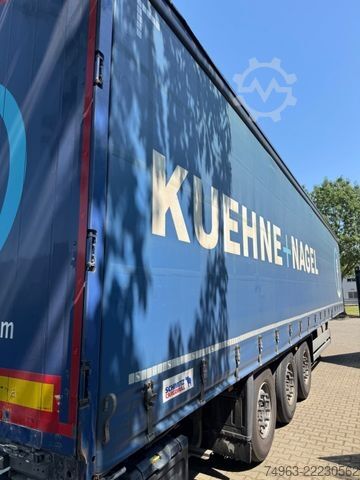 Open semitrailer with tarp SCHMITZ CARGOBULL SCS 24/L