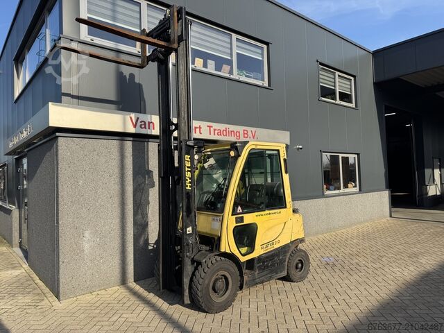 Hyster H2.00FT duplex mast 330 sideshift LPG 2011 HYSTER H2.00FT duplo330 sideshift LPG 2011