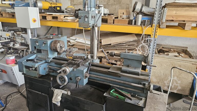 Mechanikdrehmaschine mit Bohr-Fräsaggat EMCO 