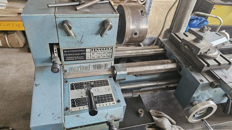 Mechanikdrehmaschine mit Bohr-Fräsaggat EMCO 