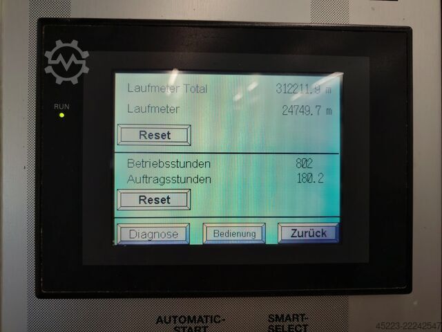 Breitbandschleifmaschine Kündig Premium 2 1100 RP