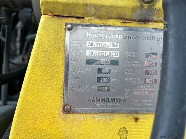 Hammelmann HDP 124 Hammelmann HDP 124 Hammelmann HDP 124 Aquajet 12