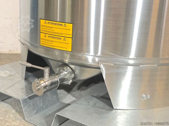 304 stainless steel tank - 1528L ARSILAC 