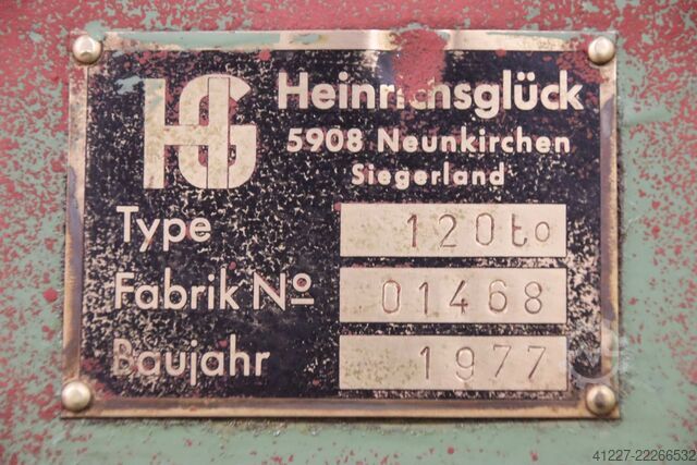 Container rotator 120 tons Heinrichsglück DV120Mp