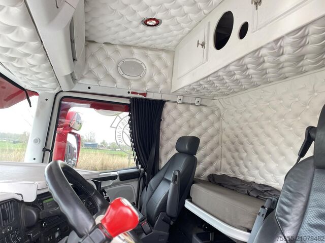 Log transporter Scania R730 Woodtransport / 6x4 / Hiab Crane / Retarde...