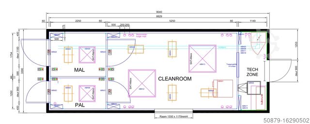 Cleanroom / Cleanroom ISO 6 ABN Stericube Matrix ISO 6