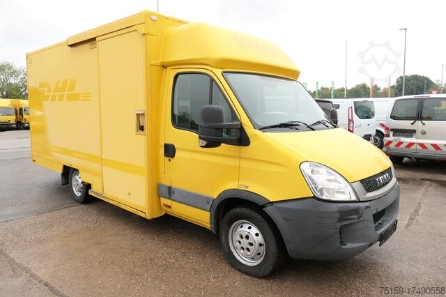 Transporter mit Koffer iveco Daily 35 S11 C30C AUTOMATIK KAMERA MAXI Regale DURCHGANG