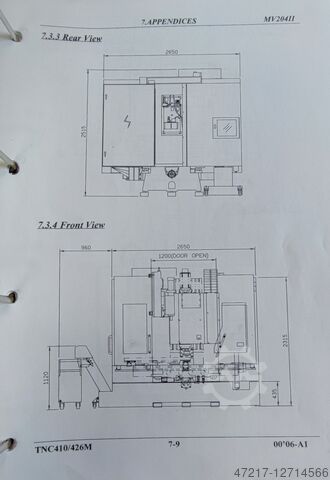 QUASER MV204II universal Fräsmaschine QUASER MV204II