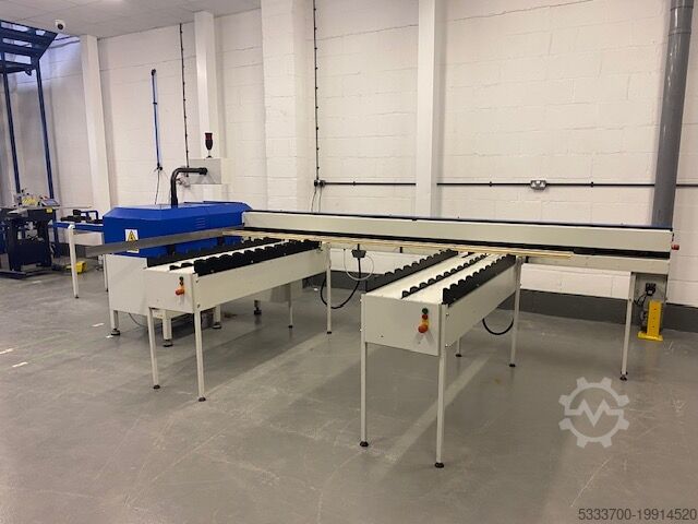 Vollautomatische Doppelgehrungs-Guillotine Autobyte 3602D