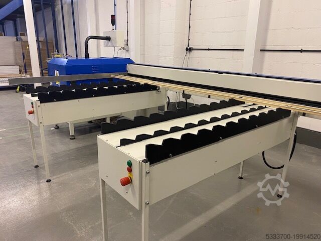 Vollautomatische Doppelgehrungs-Guillotine Autobyte 3602D