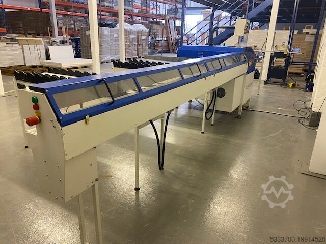 Vollautomatische Doppelgehrungs-Guillotine Autobyte 3602D