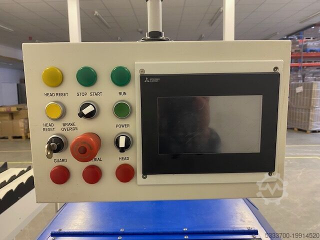 Vollautomatische Doppelgehrungs-Guillotine Autobyte 3602D