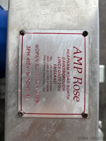 Beschichtungskessel AMP Rose Coating pan