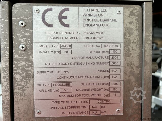 Pie Press PJ Hare AM300